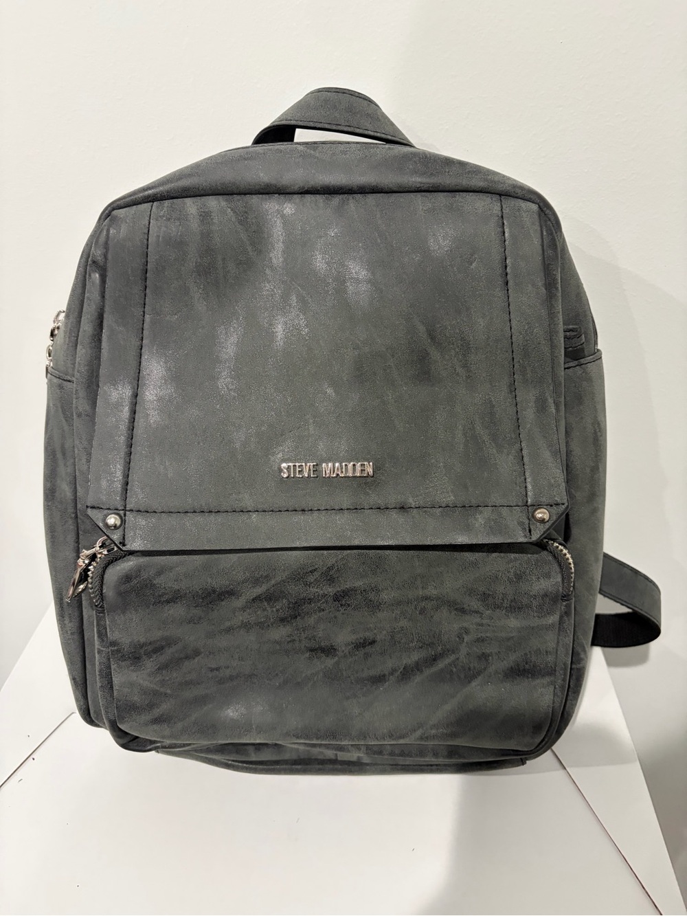 Steve Madden Faux Leather Backpack Purse
